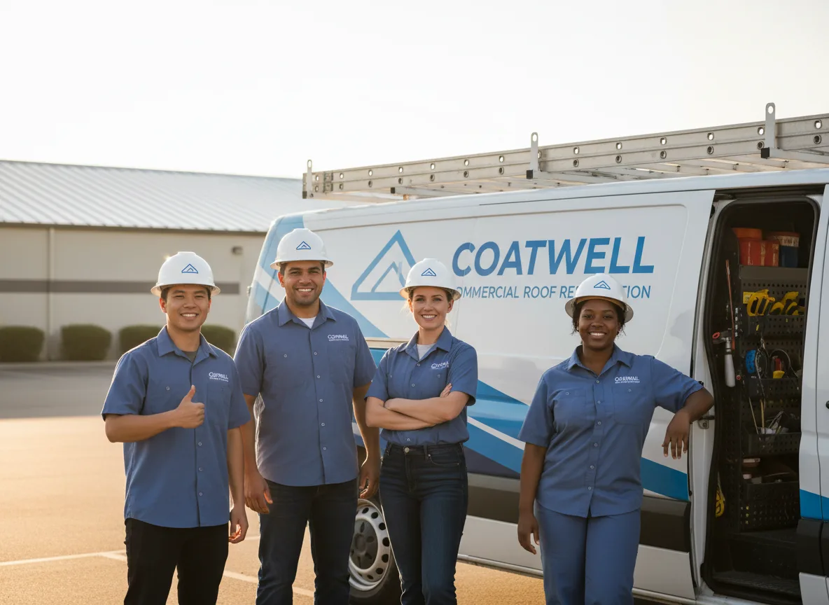 Commercial roof coating company in Colton, OH